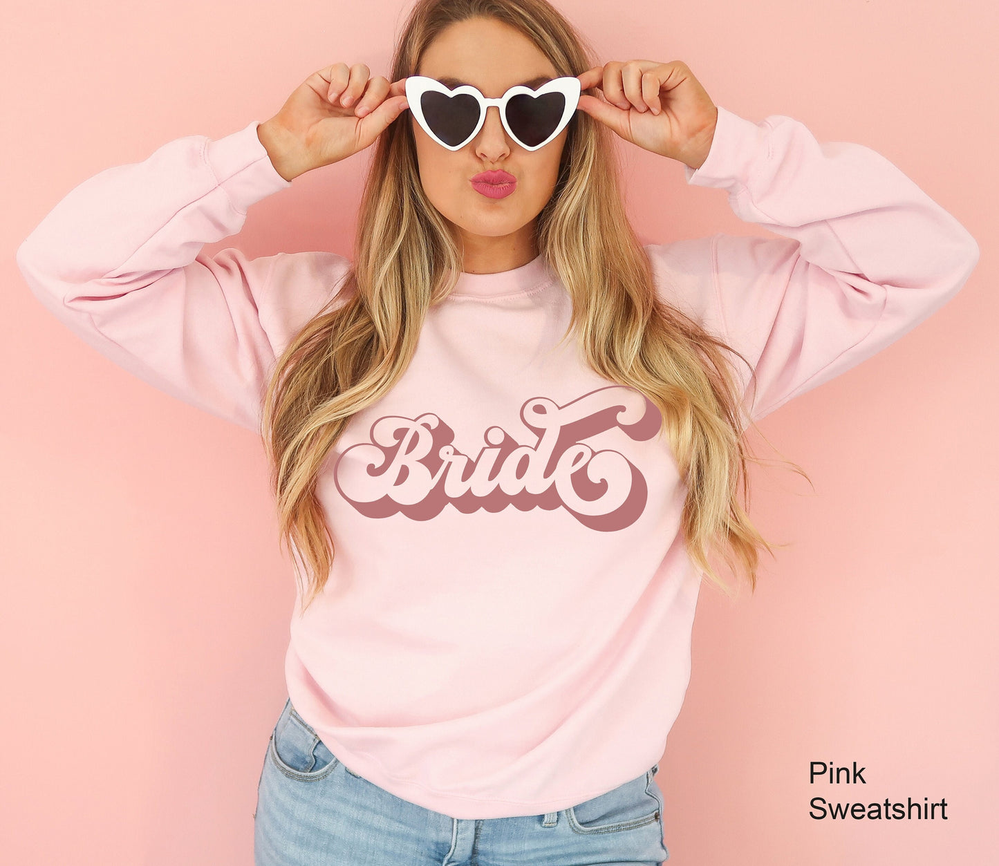 Bachelorette Sweatshirt, Bride Squad Hoodie, Bride Gift, Bridal Gift, Wedding Gift, Bride Shirt, Wife Shirt, Bridesmaid Shirt, C6653