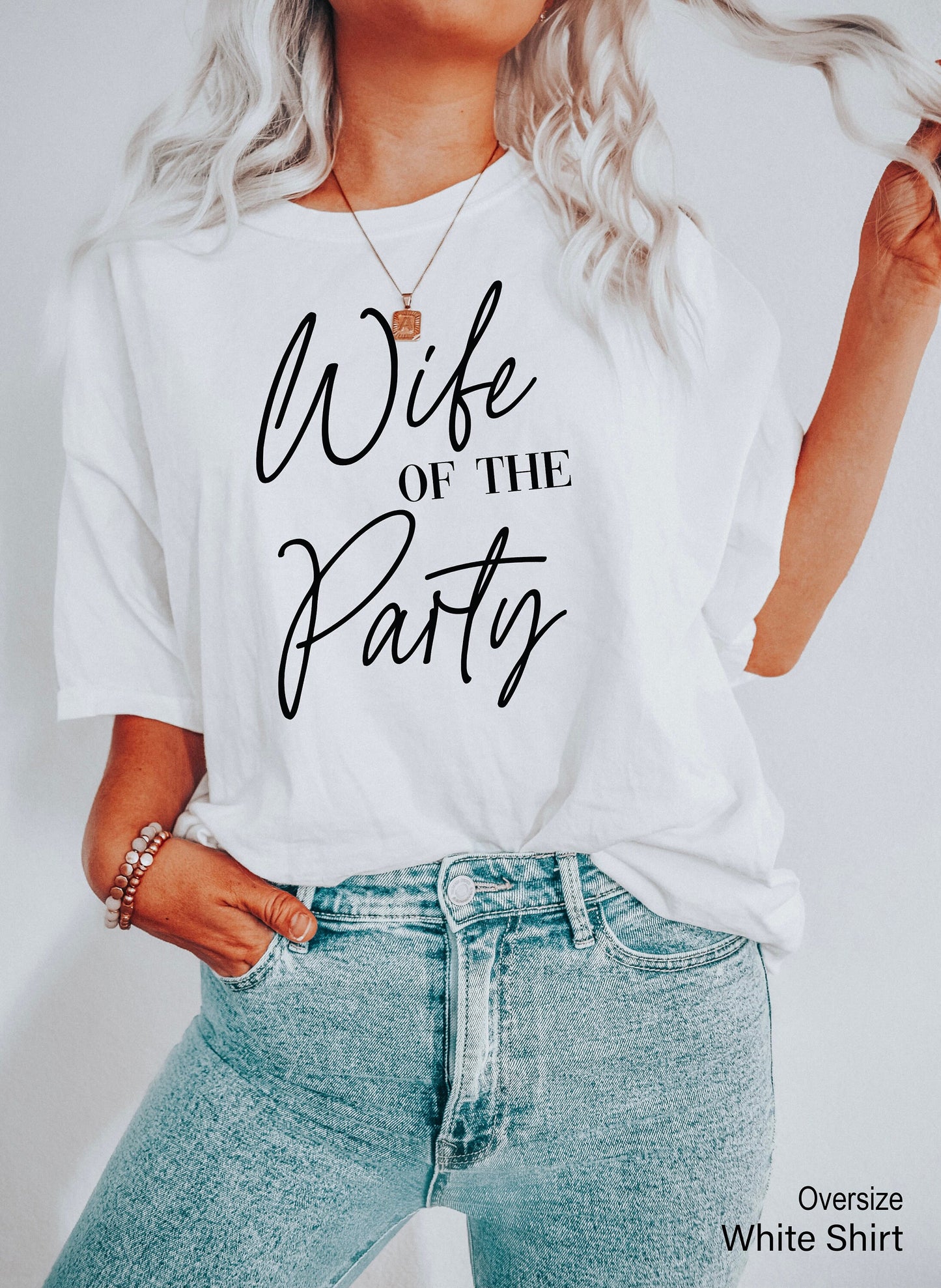 The Party Sweatshirt, Bachelorette Party Hoodie, Wife of the Party, Bridesmaid Shirts, Bachelorette Party Favors, C6654