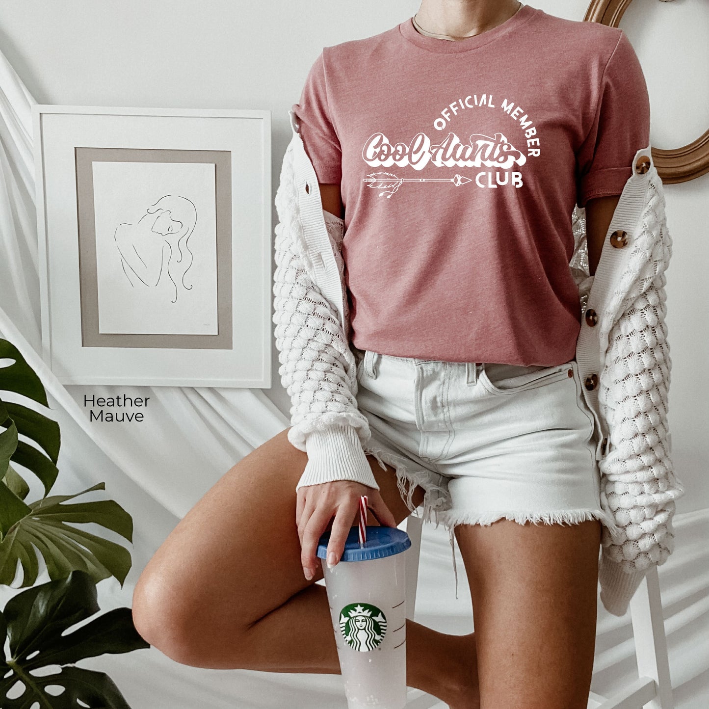 Cool Aunts Club Shirt, Best Aunt Shirt, Cute Aunt Gifts, Cool Aunt Shirt, Like A Mom Shirt, Family Tee, Gift For Auntie, C6717