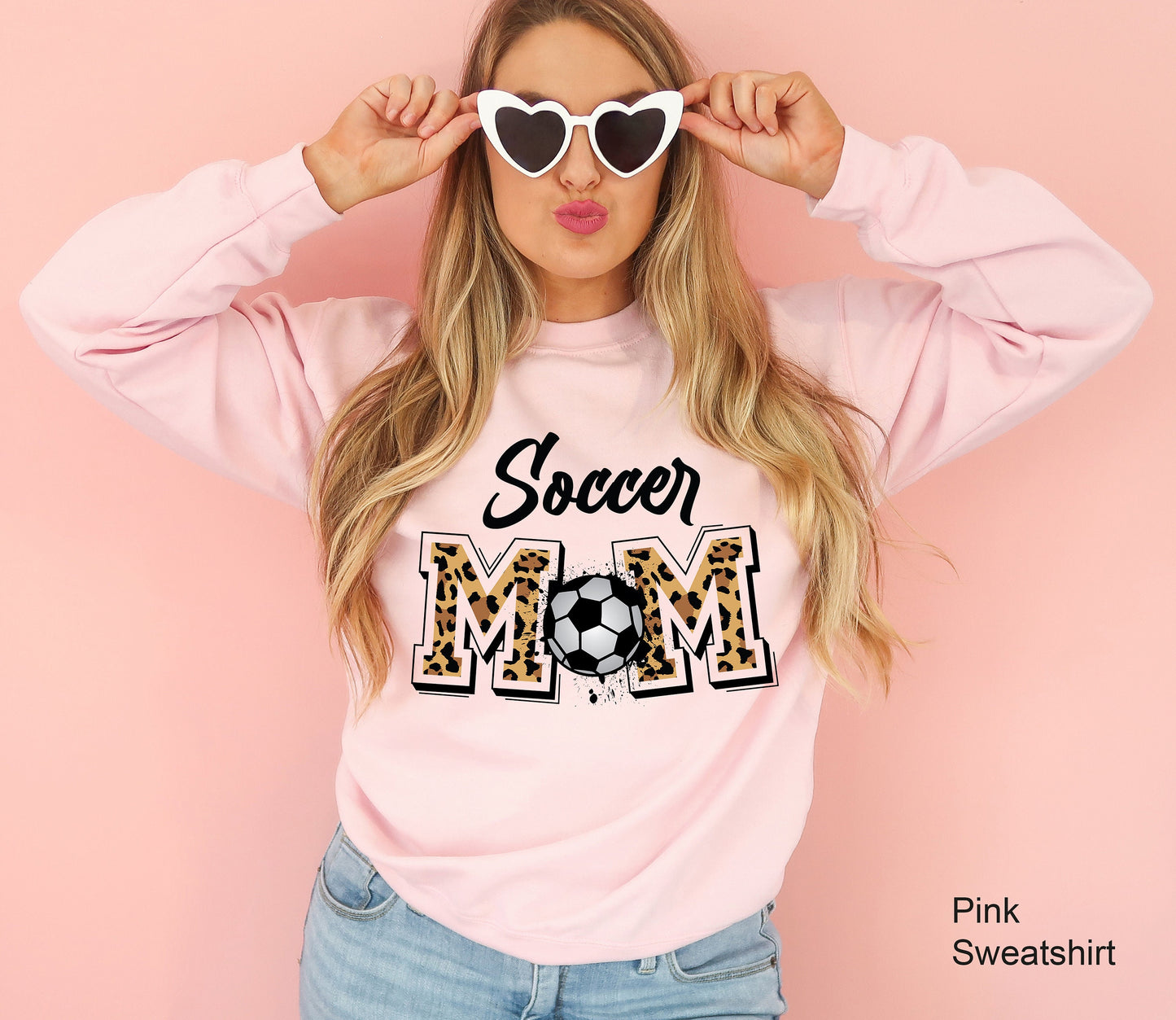 Soccer Mom Sweatshirt, Mom Gift, Cute Soccer Hoodie, Gifts for Mom, Birthday Gifts For Her, Cute Mama Shirt, C6738