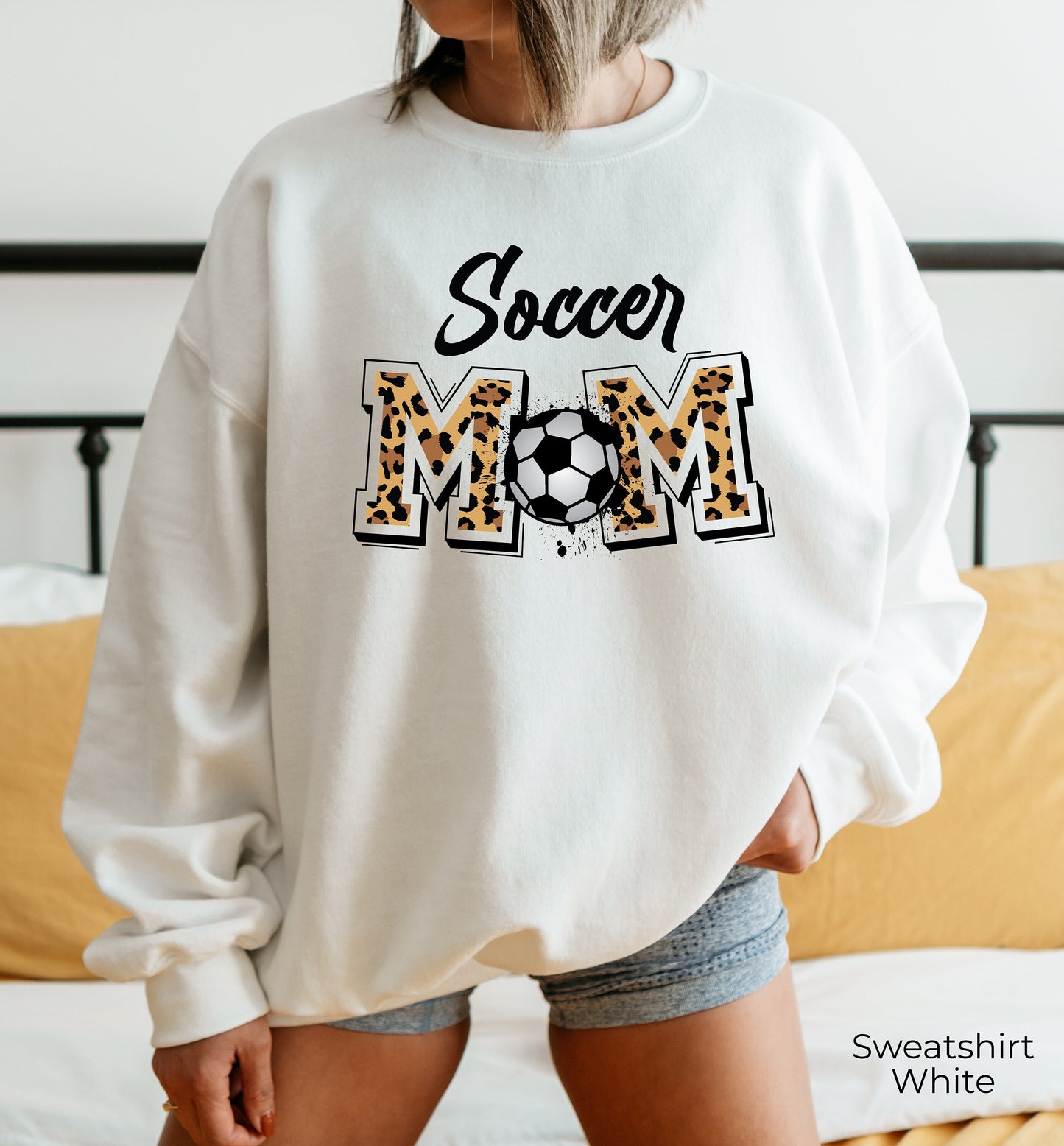 Soccer Mom Sweatshirt, Mom Gift, Cute Soccer Hoodie, Gifts for Mom, Birthday Gifts For Her, Cute Mama Shirt, C6738