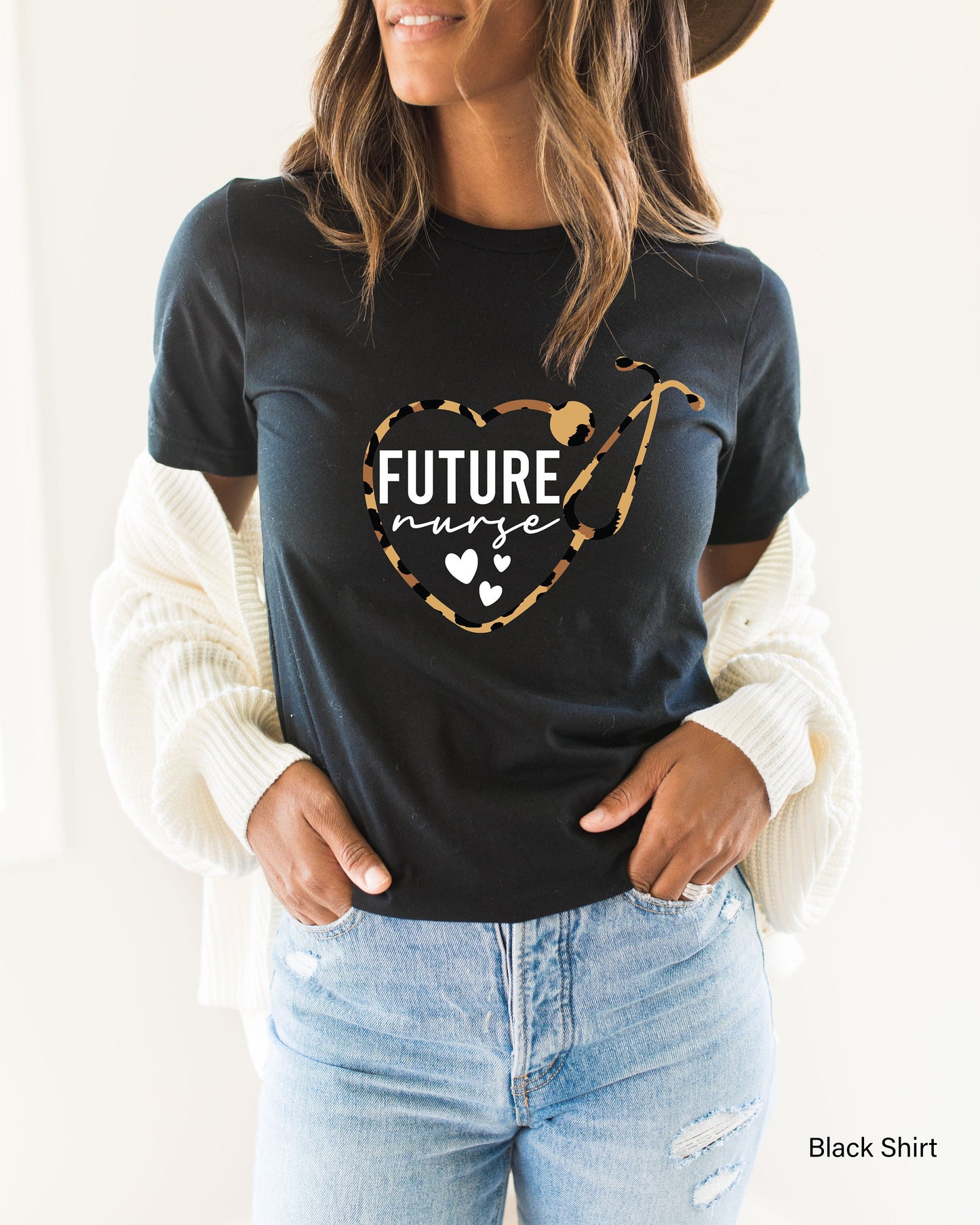 Future Nurse Shirt,New Trendy Nursing Student Tshirt,Gift for Student Nurse,Nursing School T shirt,Nurse Life Shirt,Nurse Grad Tees, C6740