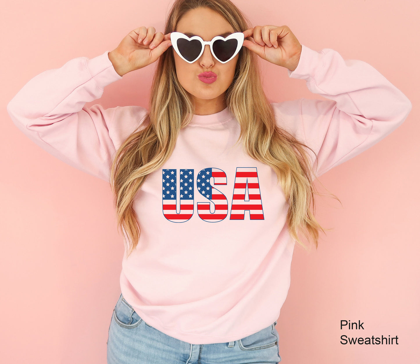 USA Sweatshirt, Fourth of July Hoodie,4th of July Party Tee,American Sweater,Patriotic Tshirt,Memorial Day Shirt,America Flag T-shirt, C6814