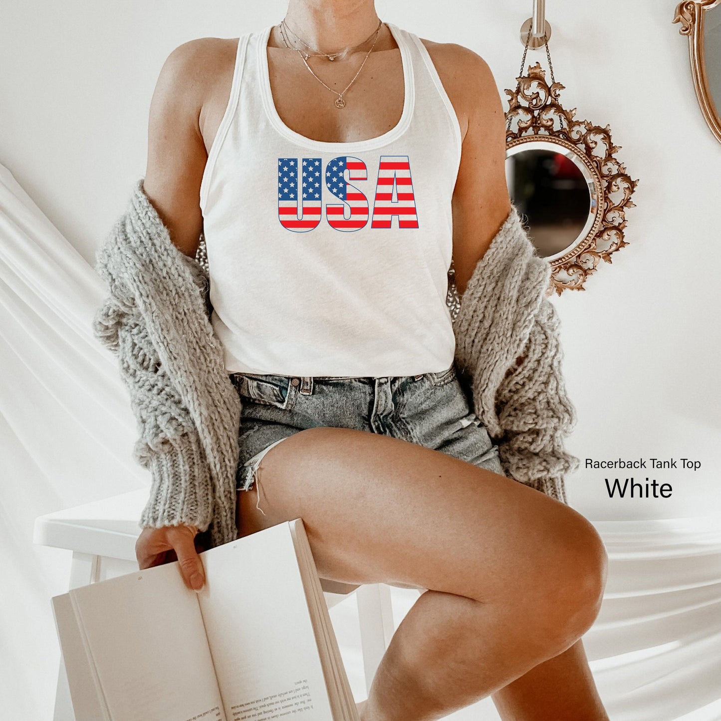 USA Shirt, Fourth of July Tank, 4th of July, America, Patriotic Shirt, Independence Day Shirt, America Tshirt, C6814