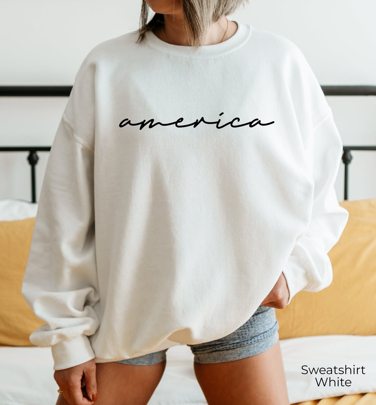 America Sweatshirt, USA Trip Sweatshirt, Patriotic Sweatshirt, Fourth Of July Sweatshirt, American Day Sweater, C6825