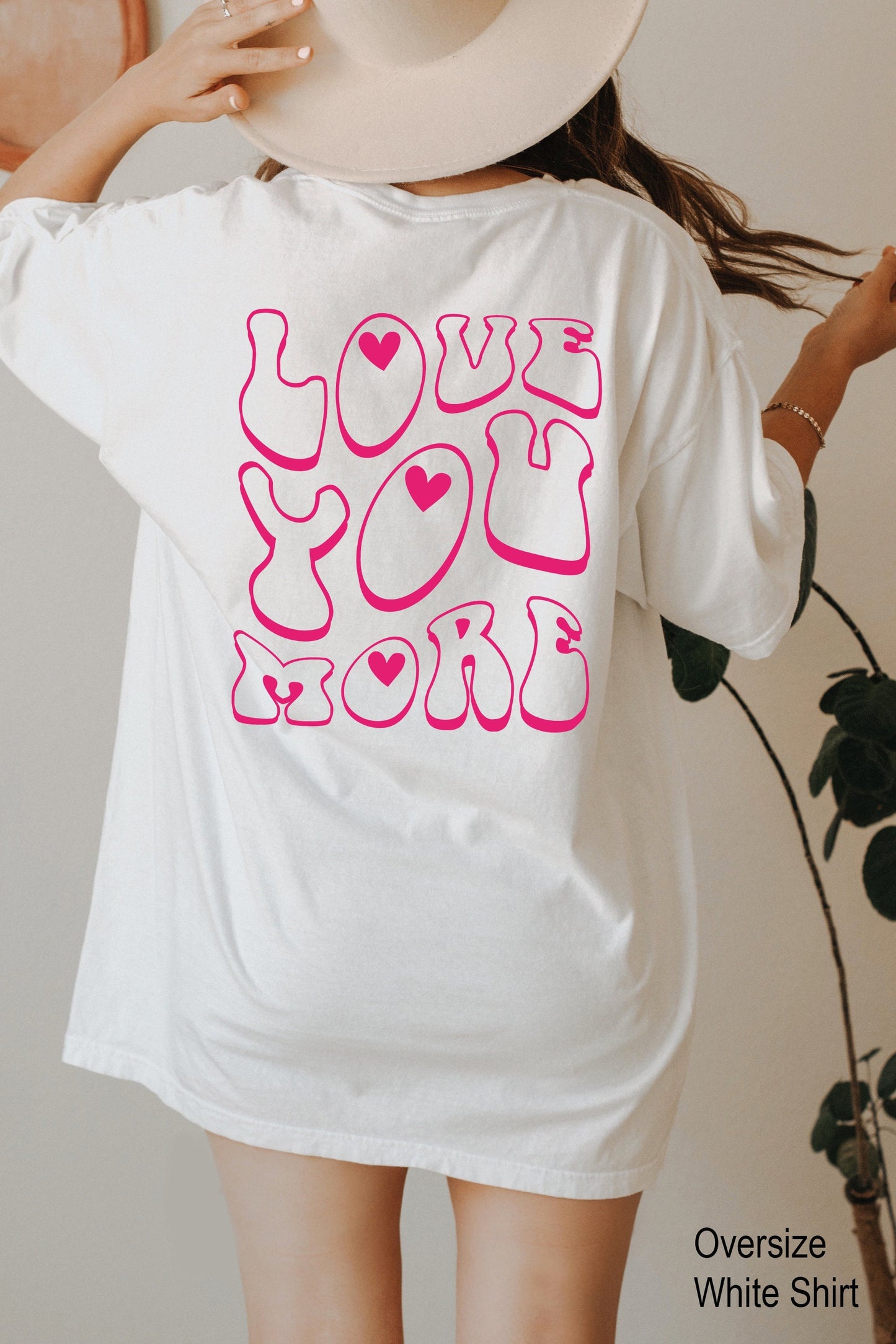 Love You More Crewneck Shirt, Positive Shirt, Trendy Shirt, Love Shirt, C6806