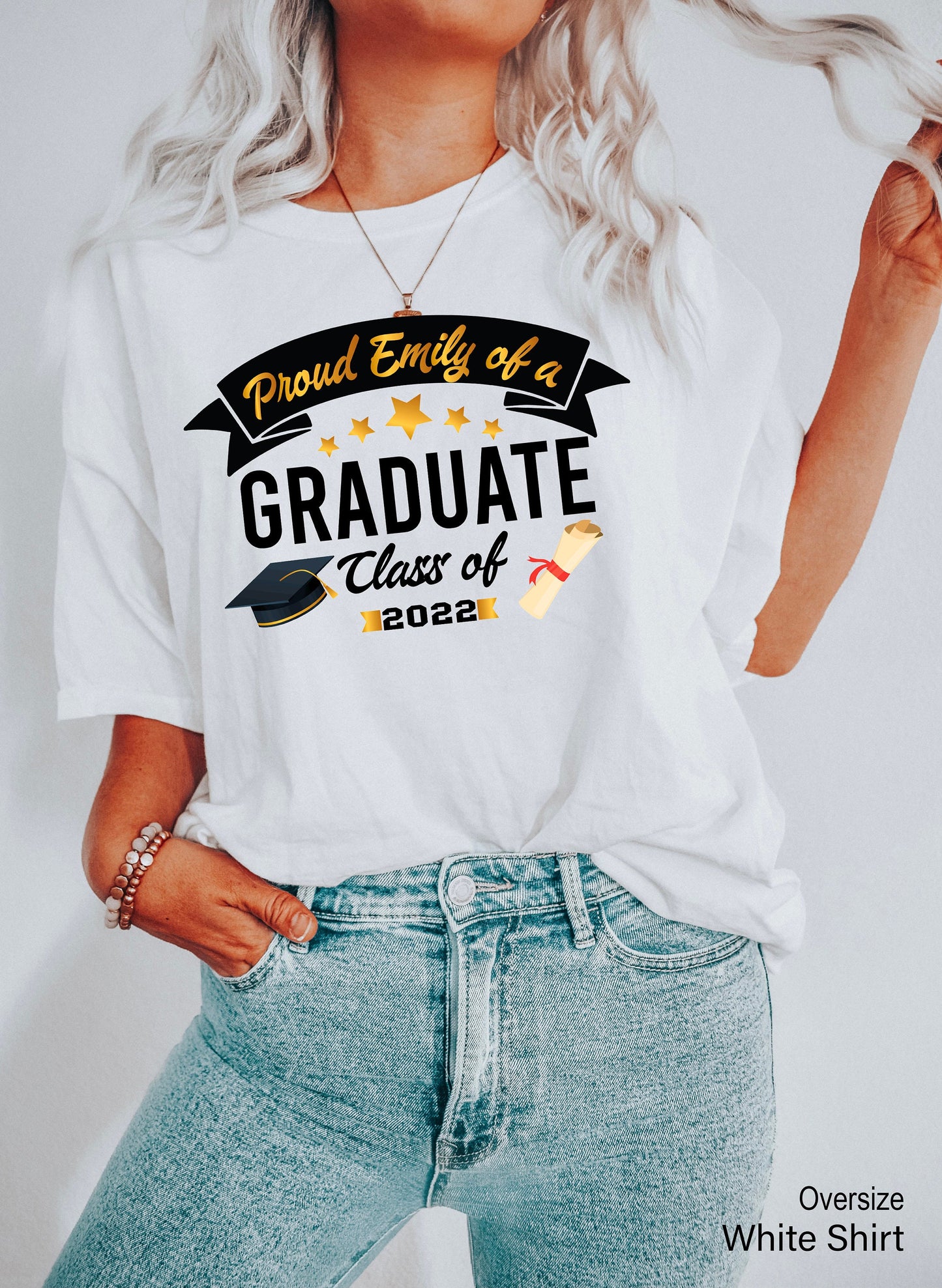 Matching Graduation Tshirt, Graduation Family Shirts 2022, Personalized Graduation T-Shirt, Proud Graduate Shirt, Custom Grad Squad, C6930