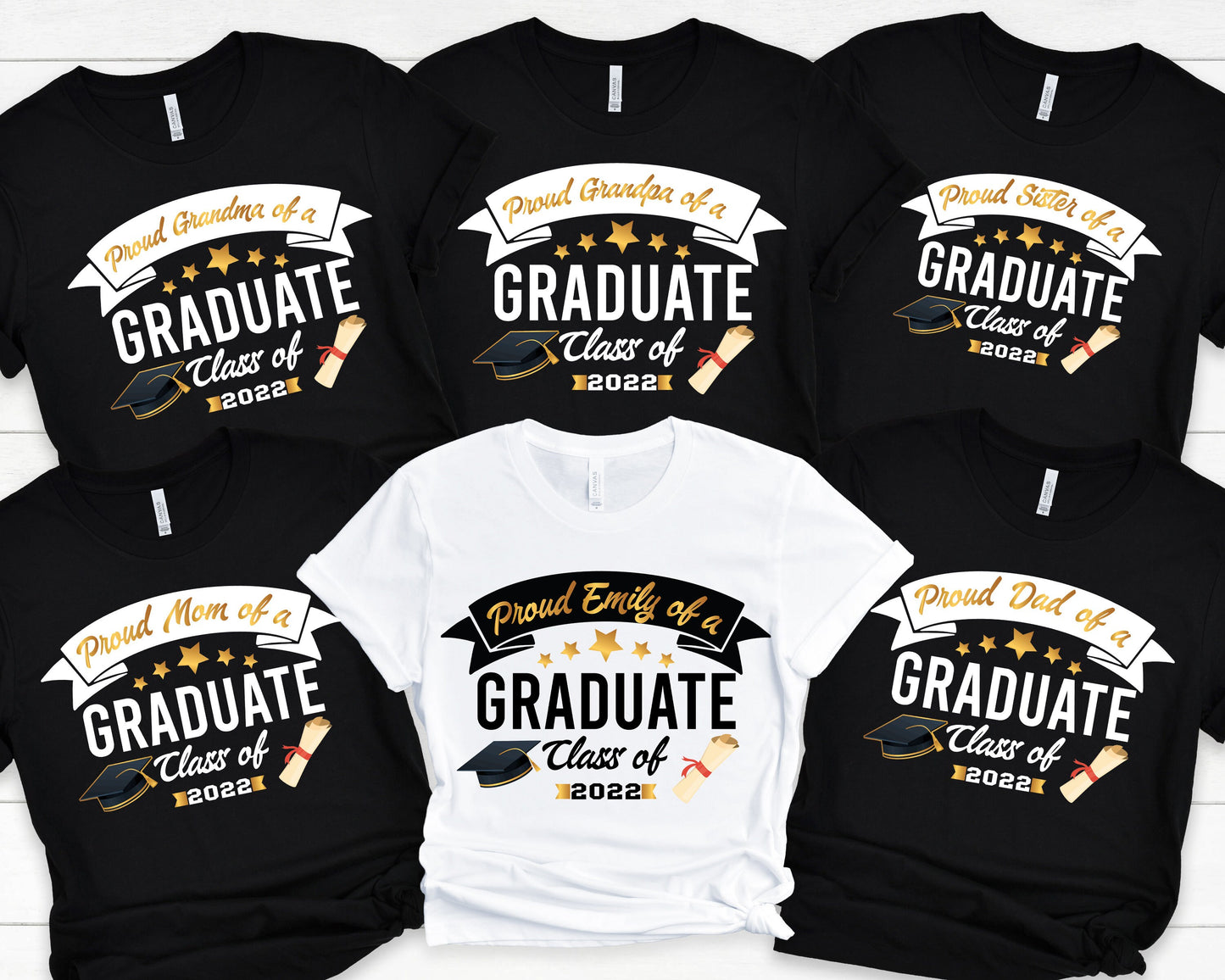 Personalized Graduation Sweatshirt,Custom Graduation Hoodie,Proud Family Shirts,Customized Photo Graduation T-Shirt,Matching Graduate,C6930
