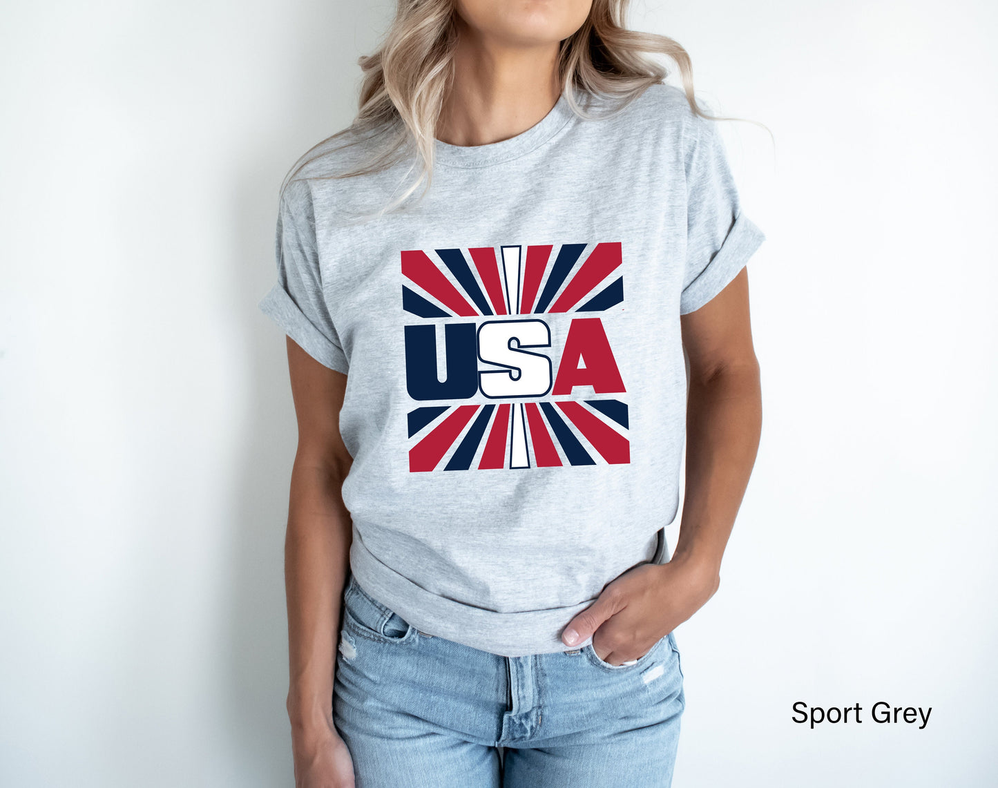 USA Shirt,4th of July T-shirt,America Shirt,Fourth of July Party Shirt,Independence Day Shirt,Memorial Day Tee,Patriotic shirt C6855