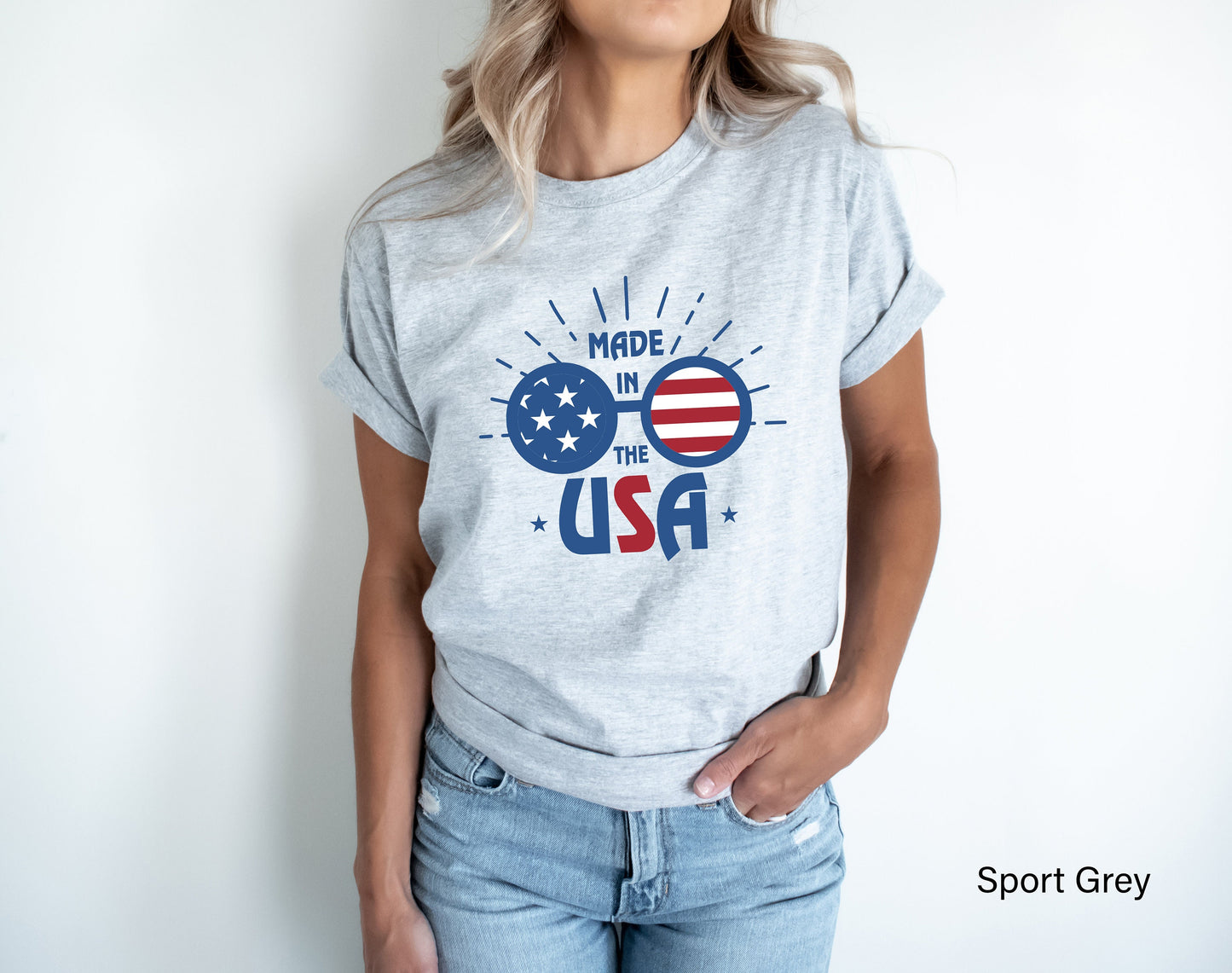 Made in America Shirt, 4th of July Shirt, Made In America Shirt, Independence Day Shirt, Patriotic Shirt, Cute 4th of July Shirt, C6873