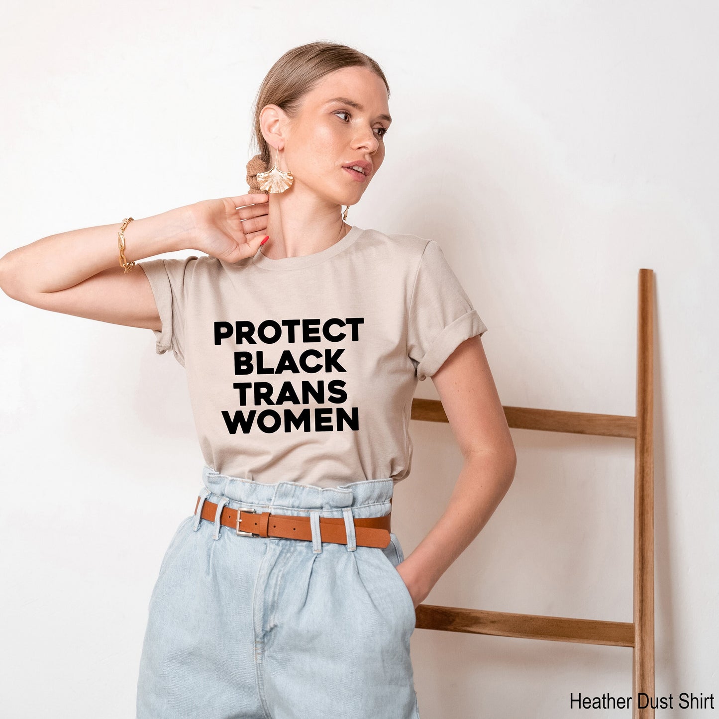 Protect Black Trans Women Shirt, Trans Rights Tee, Trans Pride Shirt, Transgender Pride, Equality Shirt, Racial Equality, C5284