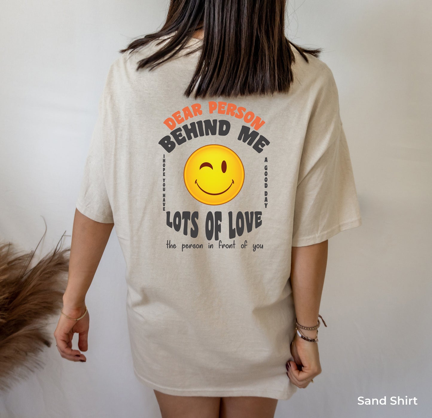 Dear Person Behind Me Shirt, You're Enough Trendy Shirt, Aesthetic Retro, Person Behind Me Shirt, Mental Health, C6763