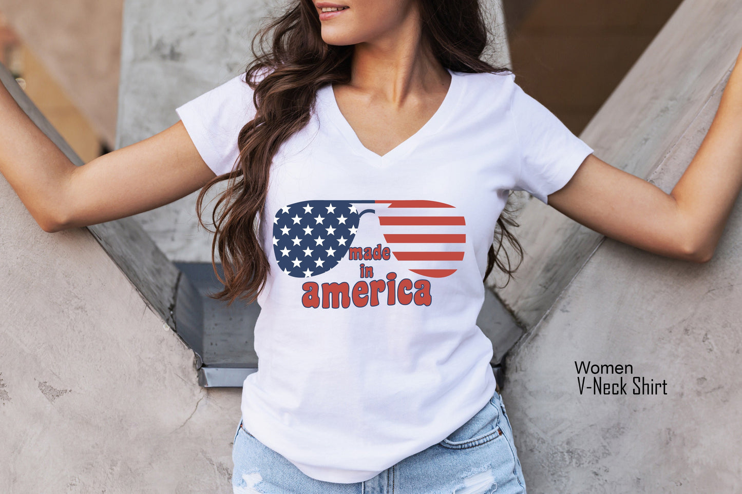 Made in America Tanks,Big America Shirt,4th of Tank Top,Independence Day Racer Back,Patriotic Tshirt,Cute 4th of July T-Shirt,USA Tee,C6954