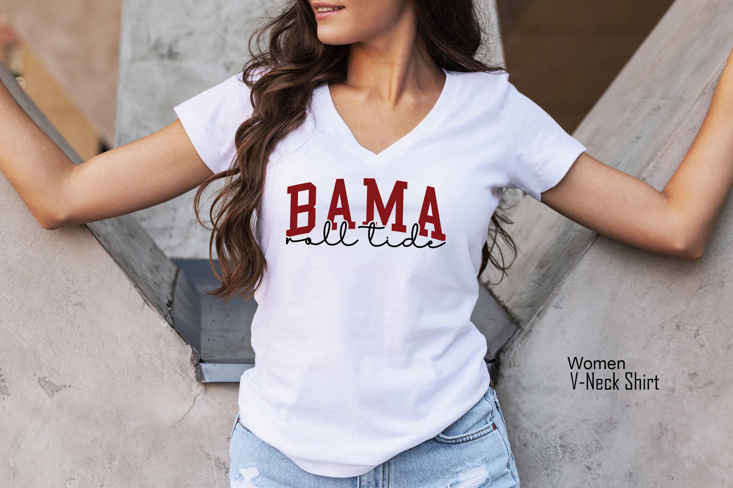 BAMA Alabama Roll Tide Shirt, Alabama Shirt, Alabama Lover Tee, Alabama Clothing, Bama T-Shirt, C6799