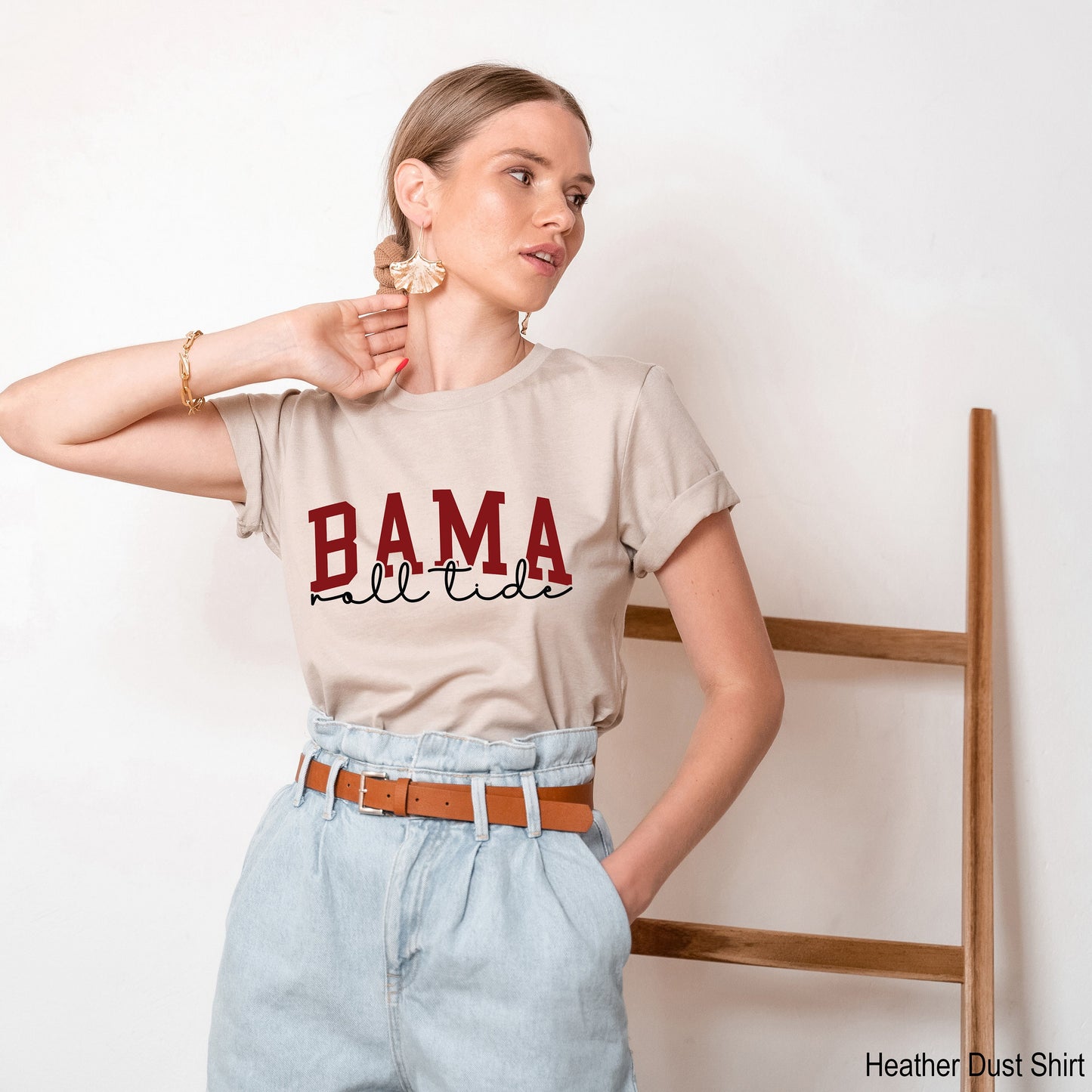 BAMA Alabama Roll Tide Shirt, Alabama Shirt, Alabama Lover Tee, Alabama Clothing, Bama T-Shirt, C6799