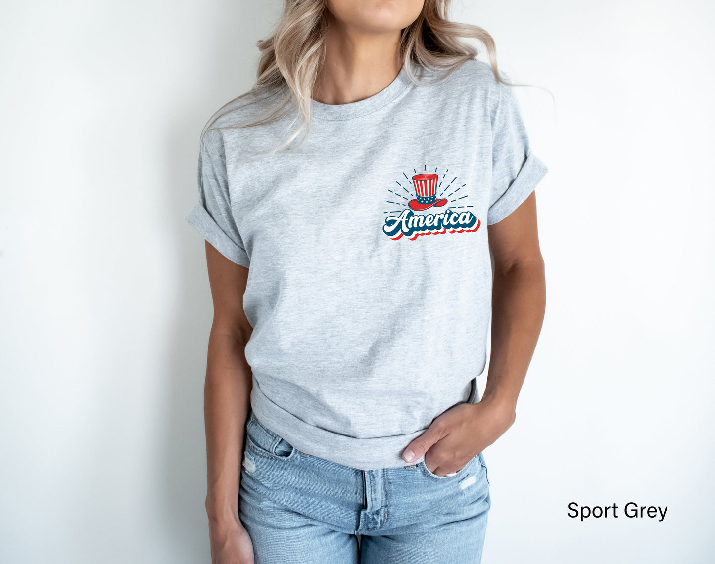 America Pocket Tanks,4th of July Party Shirts,USA Flag Tee,Fourth of July Tank Top, America Racerback,Patriotic Tshirt,Big USA T-shirt,C6812
