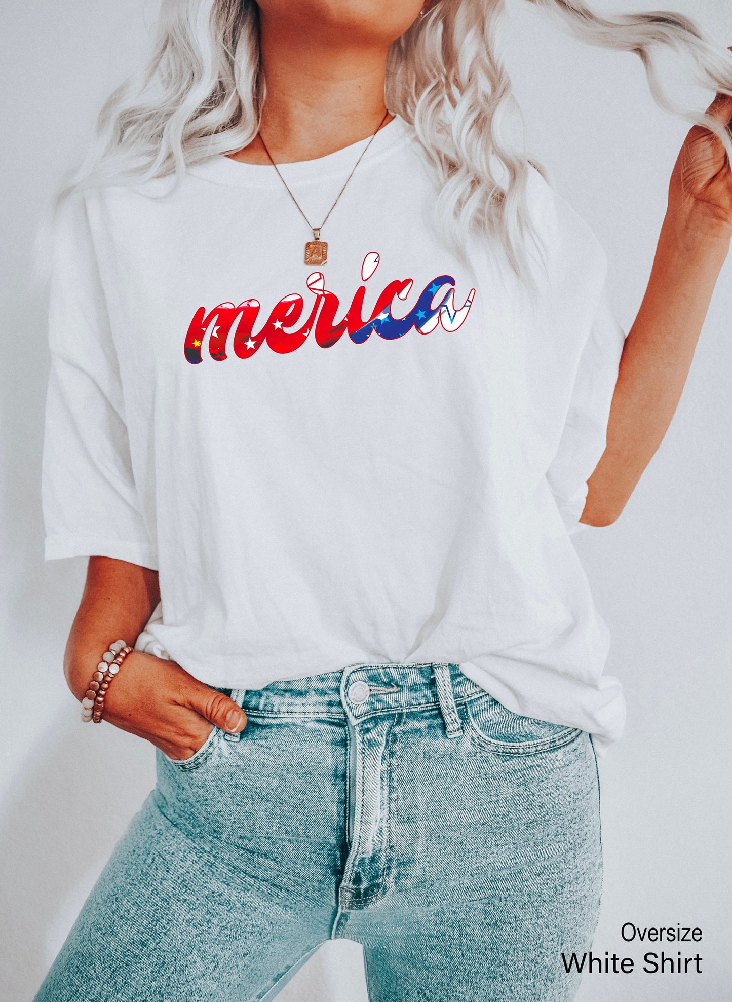 Merica Shirt, American Flag Shirt, America Crewneck, 4th of July Shirt, Memorial Day Shirt, Patriotic Shirt, Freedom Shirt, C6823