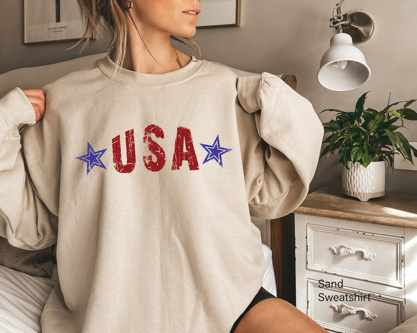 USA Sweatshirt, Fourth of July Sweatshirt, America Sweatshirt, Patriotic Shirt, Independence Sweatshirt, Red White Blue Sweatshirt, C6826