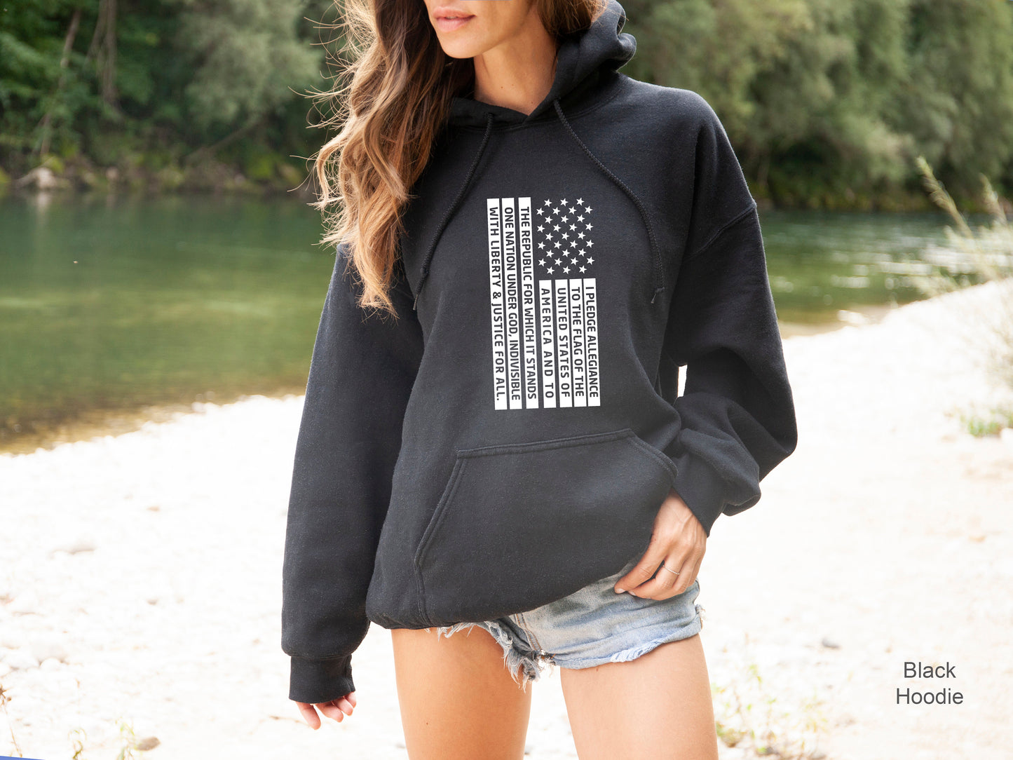 USA Flag Sweater, America Flag Sweatshirt, Cute 4th Of July Shirt, Usa Flag Crewneck, Merica Patriot, Pledge of Allegiance,C6955