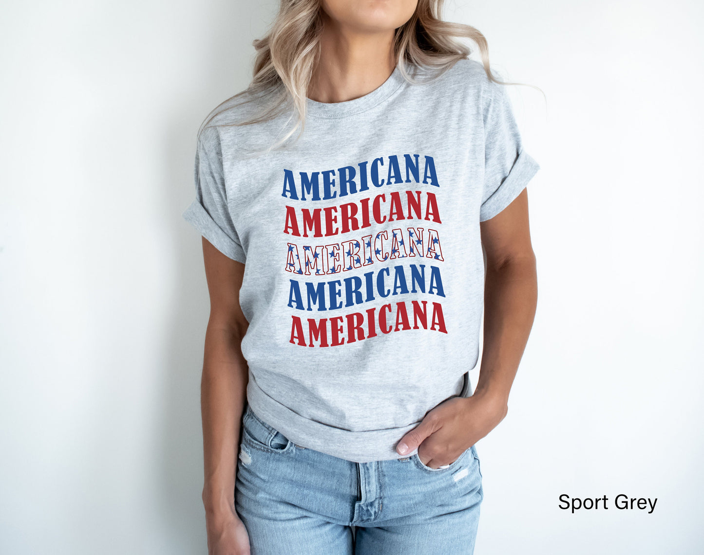 Americana Patriotic Shirt, Made in USA Crewneck Shirt, USA Shirt, July 4th Shirt, Made in America Shirt, Vintage Shirt, C6956