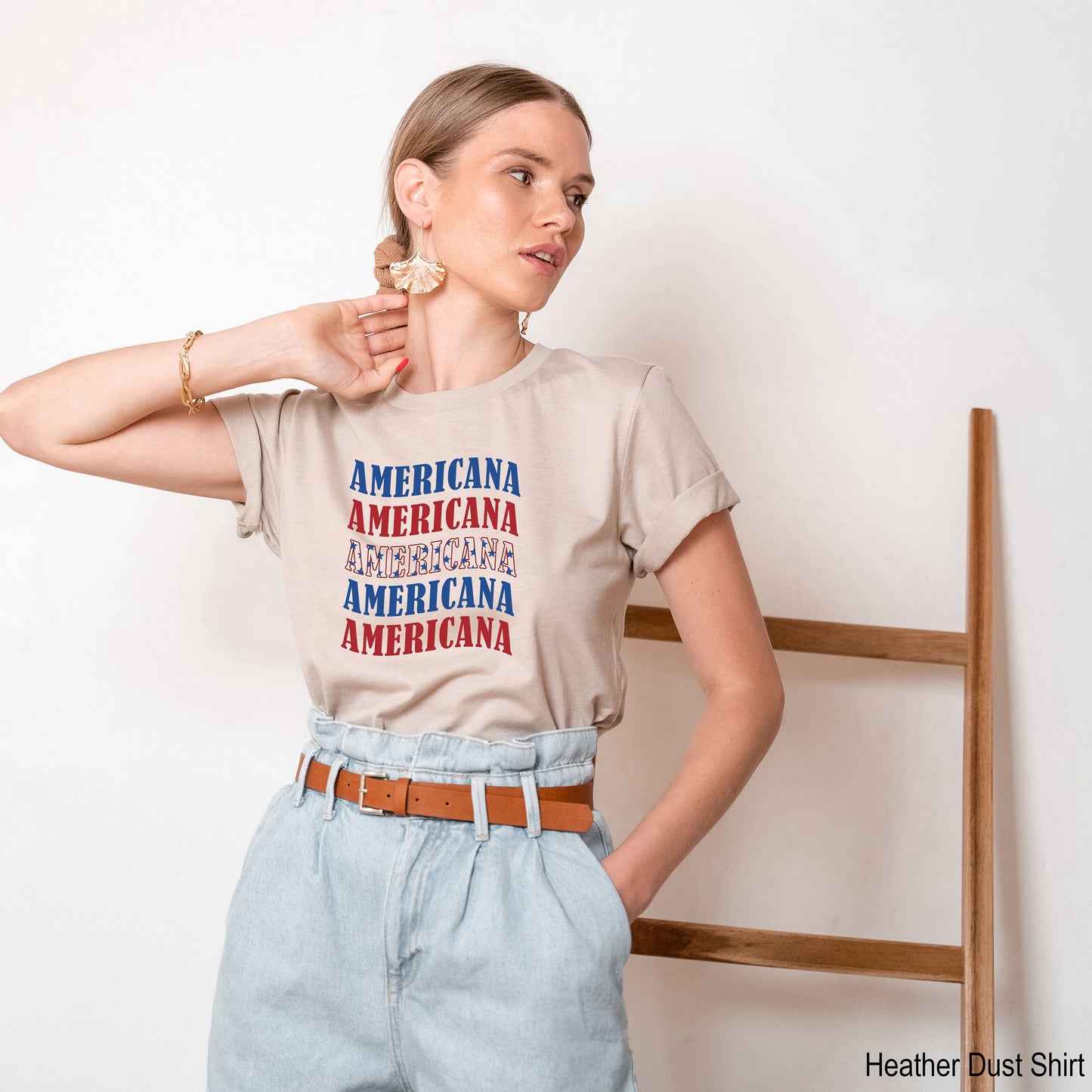 Americana Patriotic Shirt, Made in USA Crewneck Shirt, USA Shirt, July 4th Shirt, Made in America Shirt, Vintage Shirt, C6956