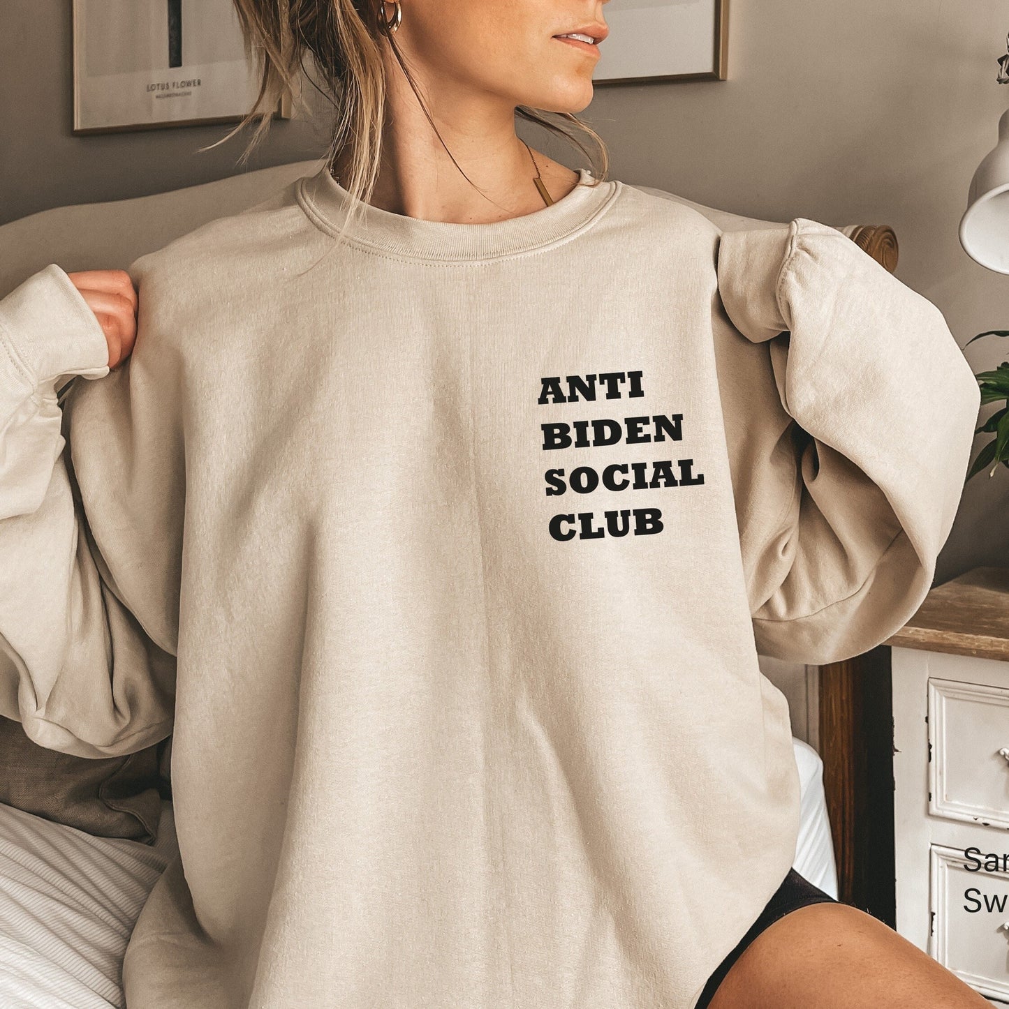 Anti Biden Social Club Shirt, Political Humor Shirt, Conservative Shirt, Republican T-shirt, Impeach Biden Tee, Biden Sucks, C6191