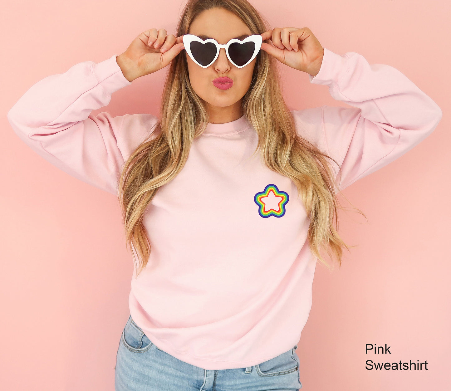 Rainbow Gay Sweatshirt, Rainbow Hoodie, Gay Sweatshirt, Lesbian Swatshirt, LGBT Sweatshirt, Gay AF, Gay Pride Sweatshirt, C6986