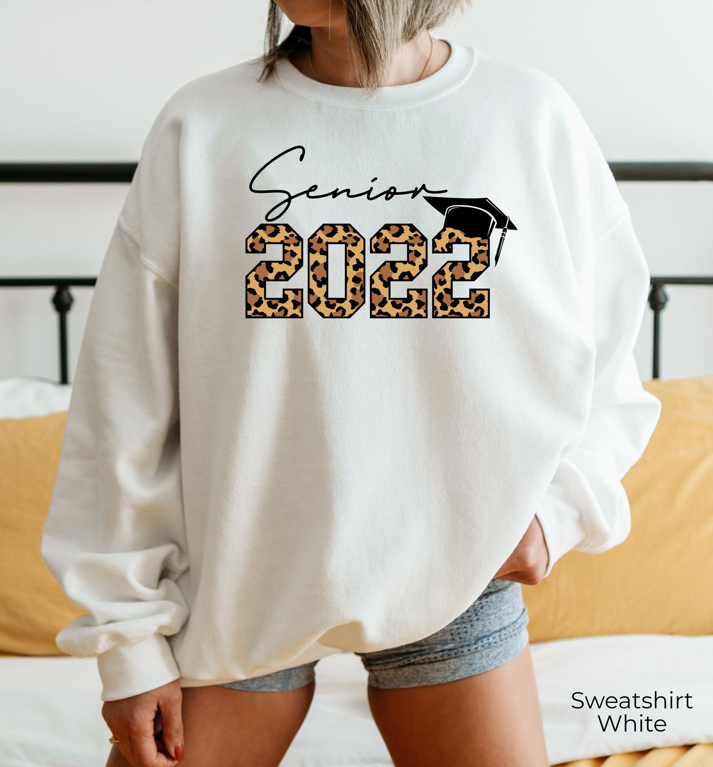 Senior 2022 Swetshirt, Graduation Gifts, Class Of 2022 HOodie, Senior Shirt, Graduated Shirt, Senior Leopard Shirt, Graduation Shirt, C6923
