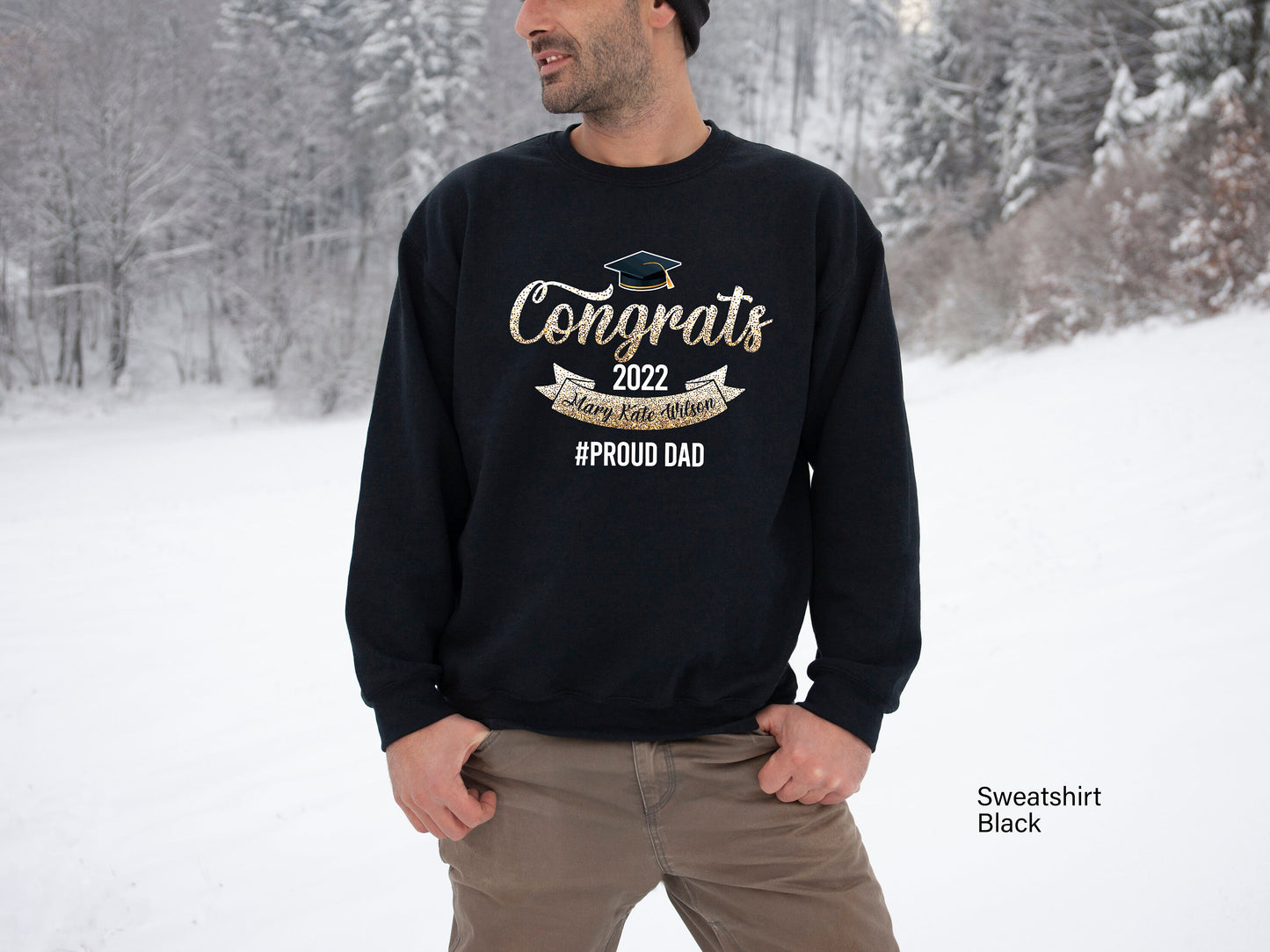 Custom Graduation Family Sweatshirts,Personalized Matching Proud Graduate Hoodie,Prom Proud Mom of the Graduate,Gald Gifts, C6931