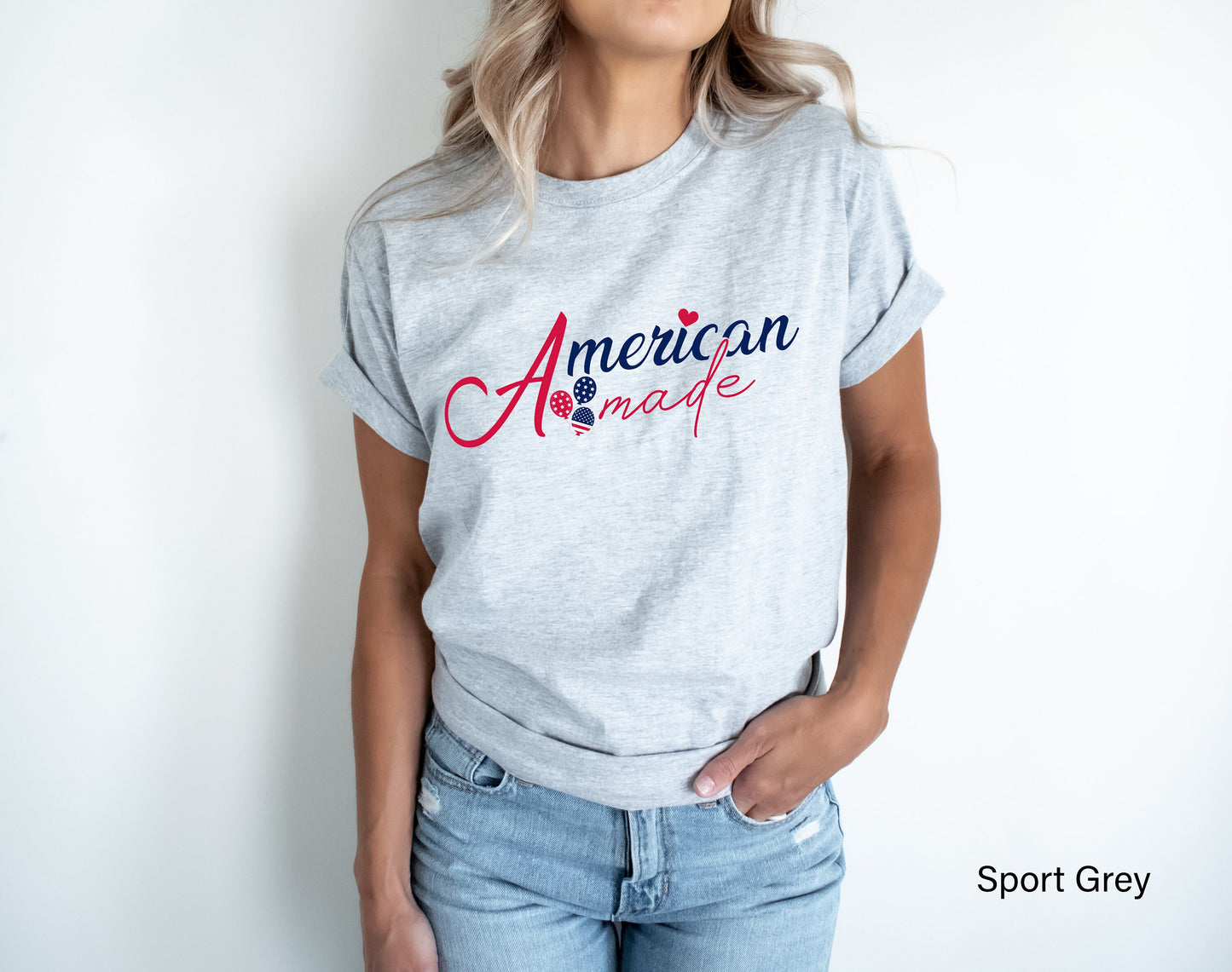 American Made, 4th of July Shirts for Women, Cute 4th of July Shirts, Independence Day Shirt, American Patriotic Shirt, C6852