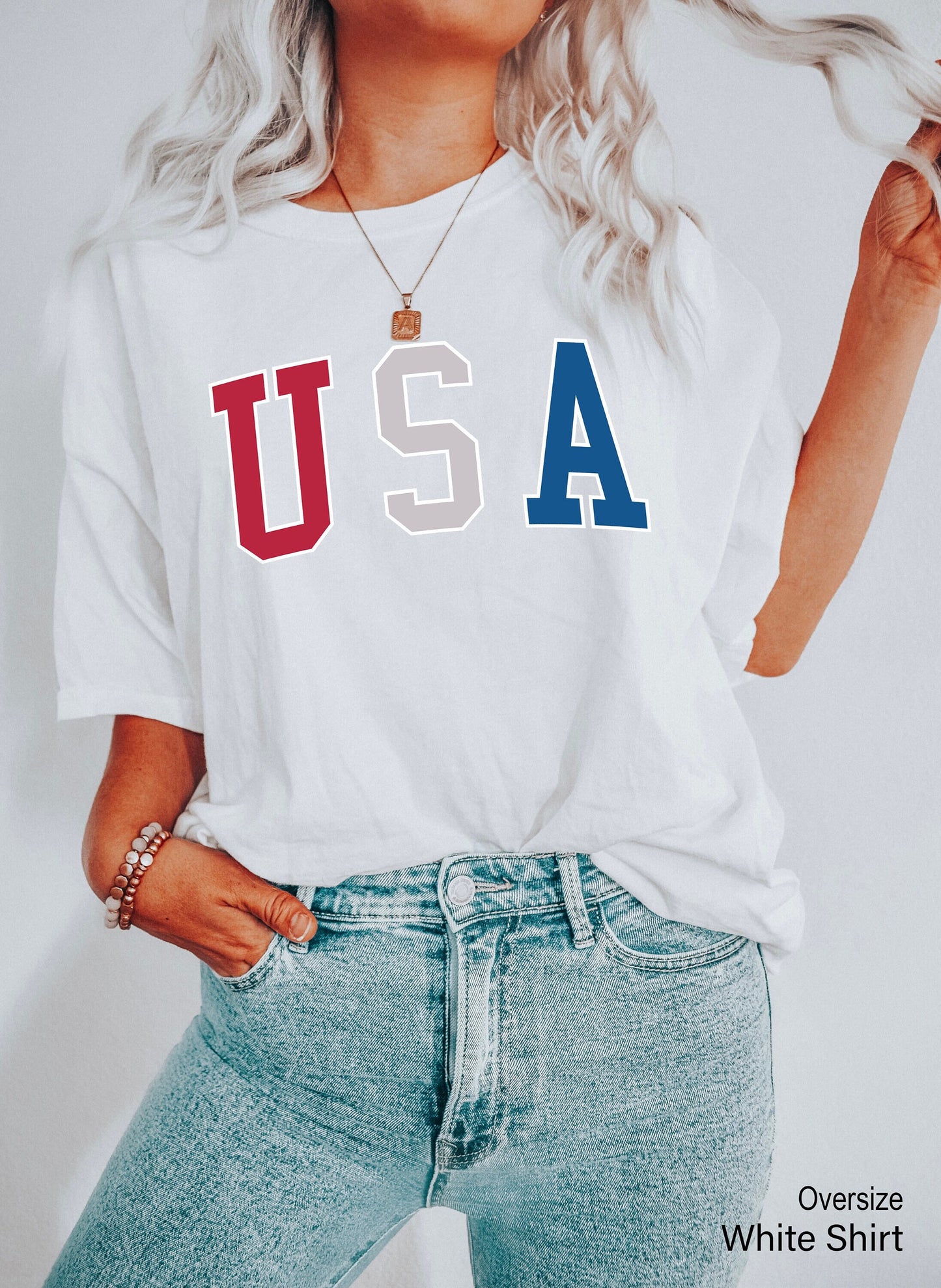 USA Shirt,Trendy Design Red White Blue USA Tanks,4th of July Party Racerback,Big America Tshirt,Cute Fourth of July Tee,USA Racerback,C6815
