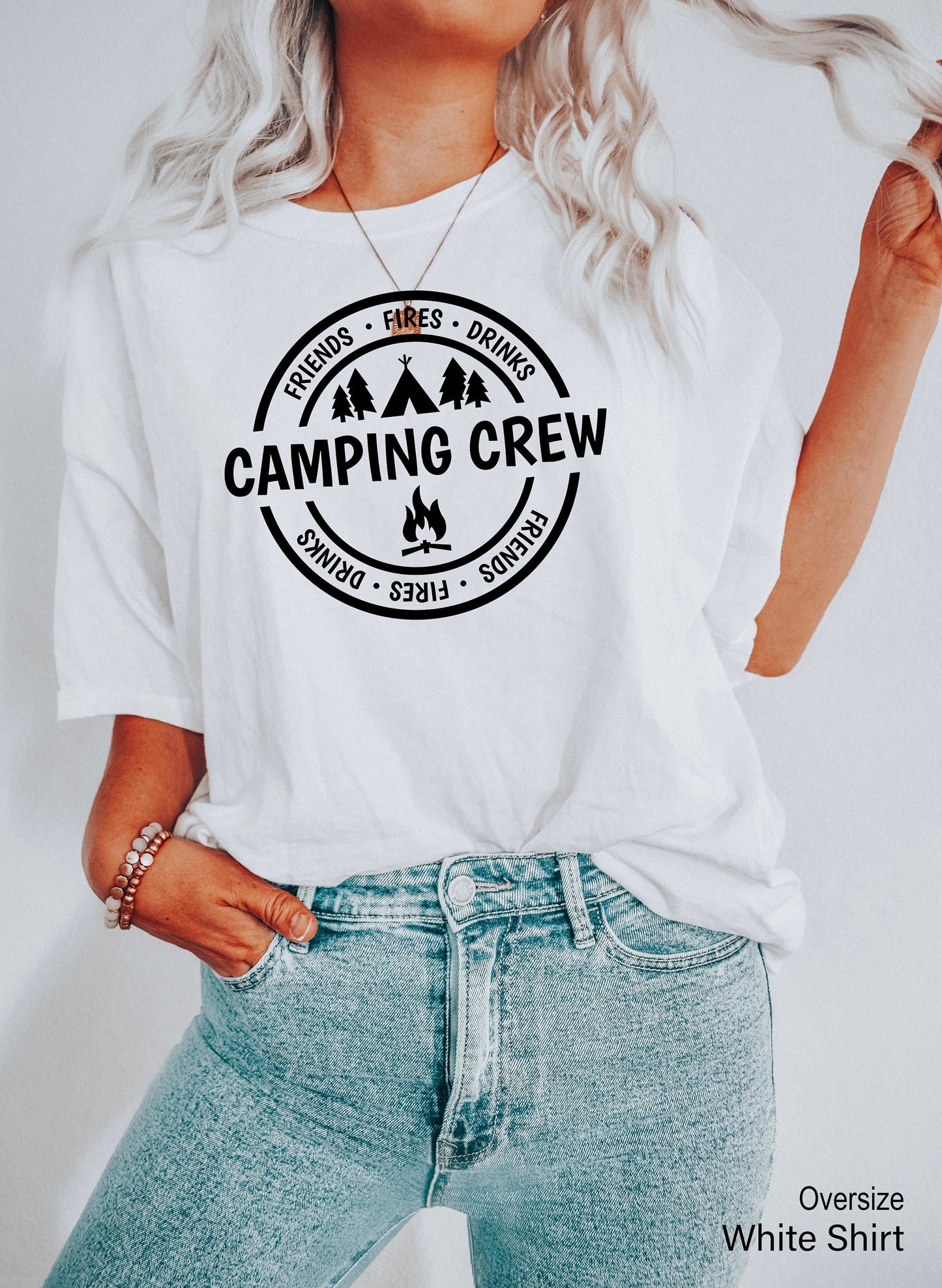 Camping Crew Shirt,Camping Buddie Shirts,Camping Family Shirt,Gift For Campers,Traveler Shirt,Adventure Gift,Hiking Shirt,Camping ShirtC6073