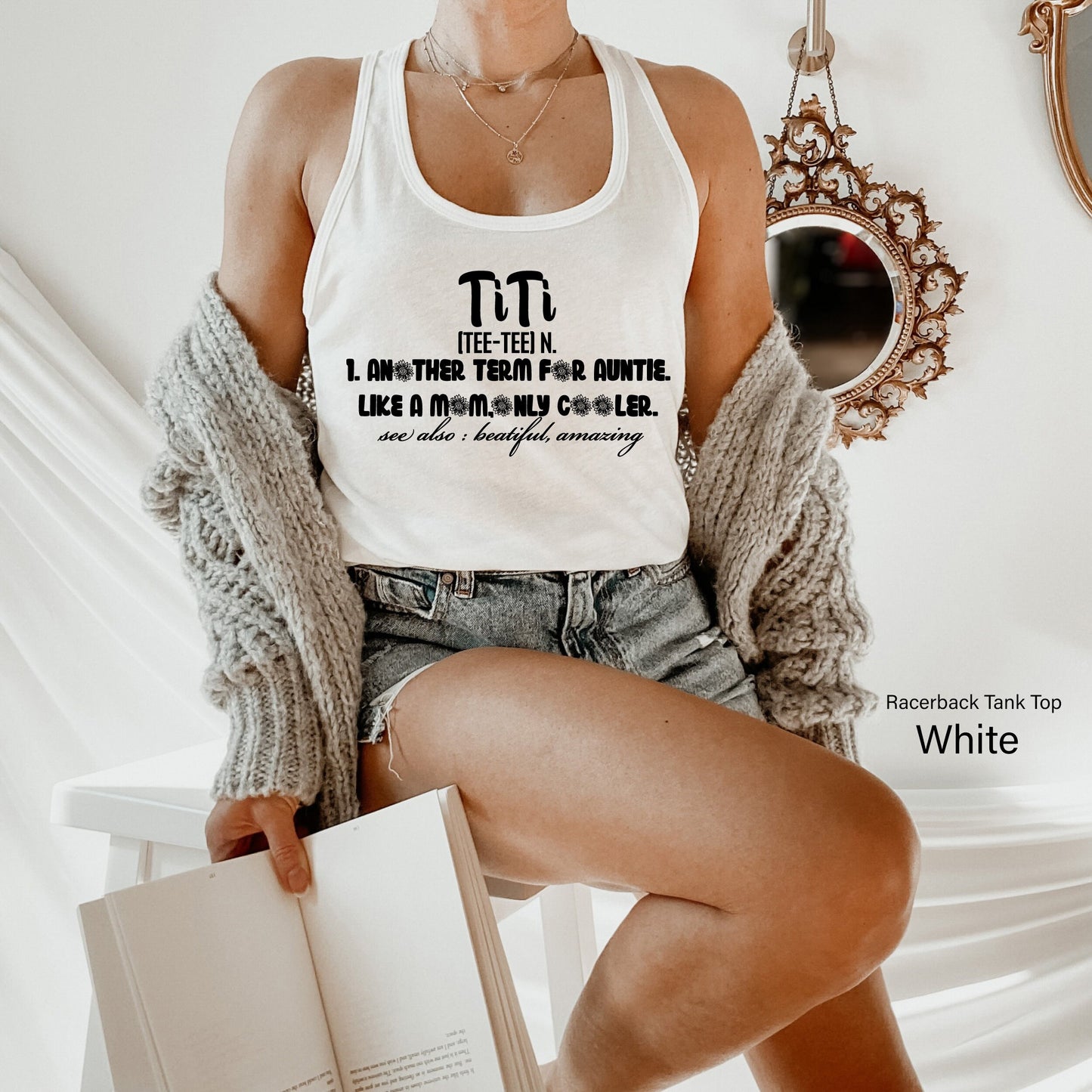 Aunt Shirt, Titi Definition Shirt, Another Term For Auntie Like A Mom Only Cooler Shirt, Titi Shirt,Auntie Shirt, Aunt Gift, C6886
