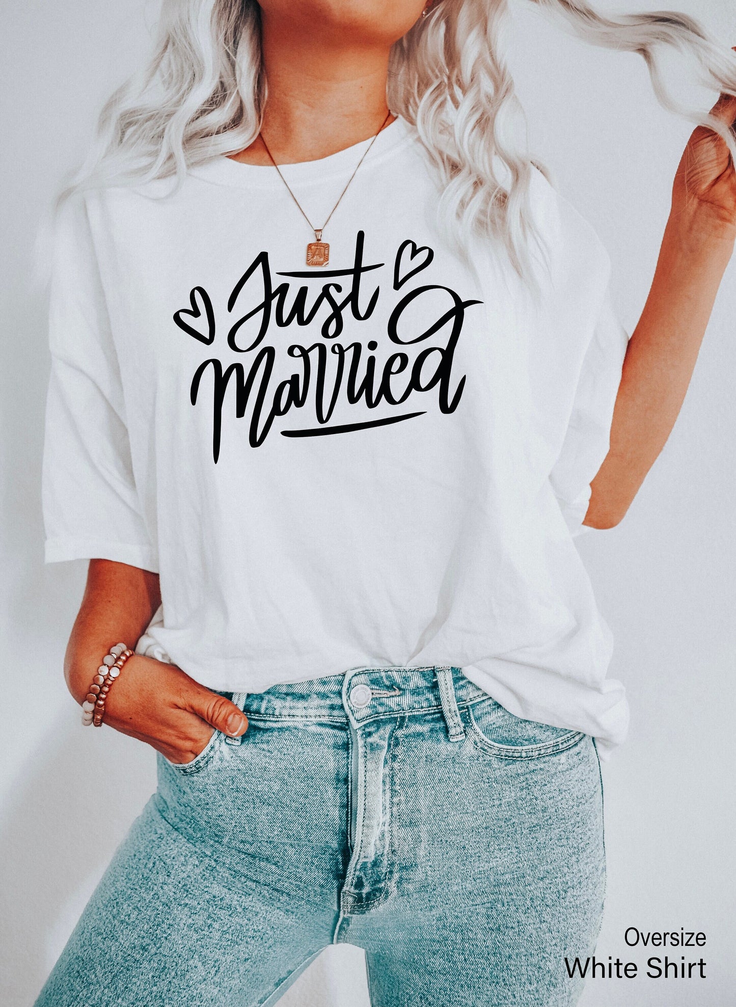 Just Married Shirt,New Bride Tank Top,Honeymoon Tank,Trendy Bride Team Tank,Bachelorette Party Tee,Bridal Shower Racer Back,Bride Gift C5998