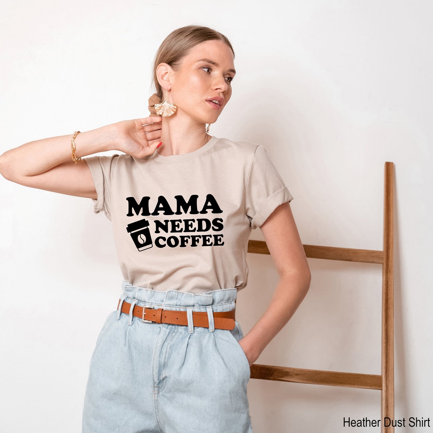 Mama Needs Coffee Shirt, Gift for Coffee Lover, Coffee Lover, Coffee Tshirt, Coffee Lover Shirt, Mom Sweatshirt, Mom Sweater, C5405