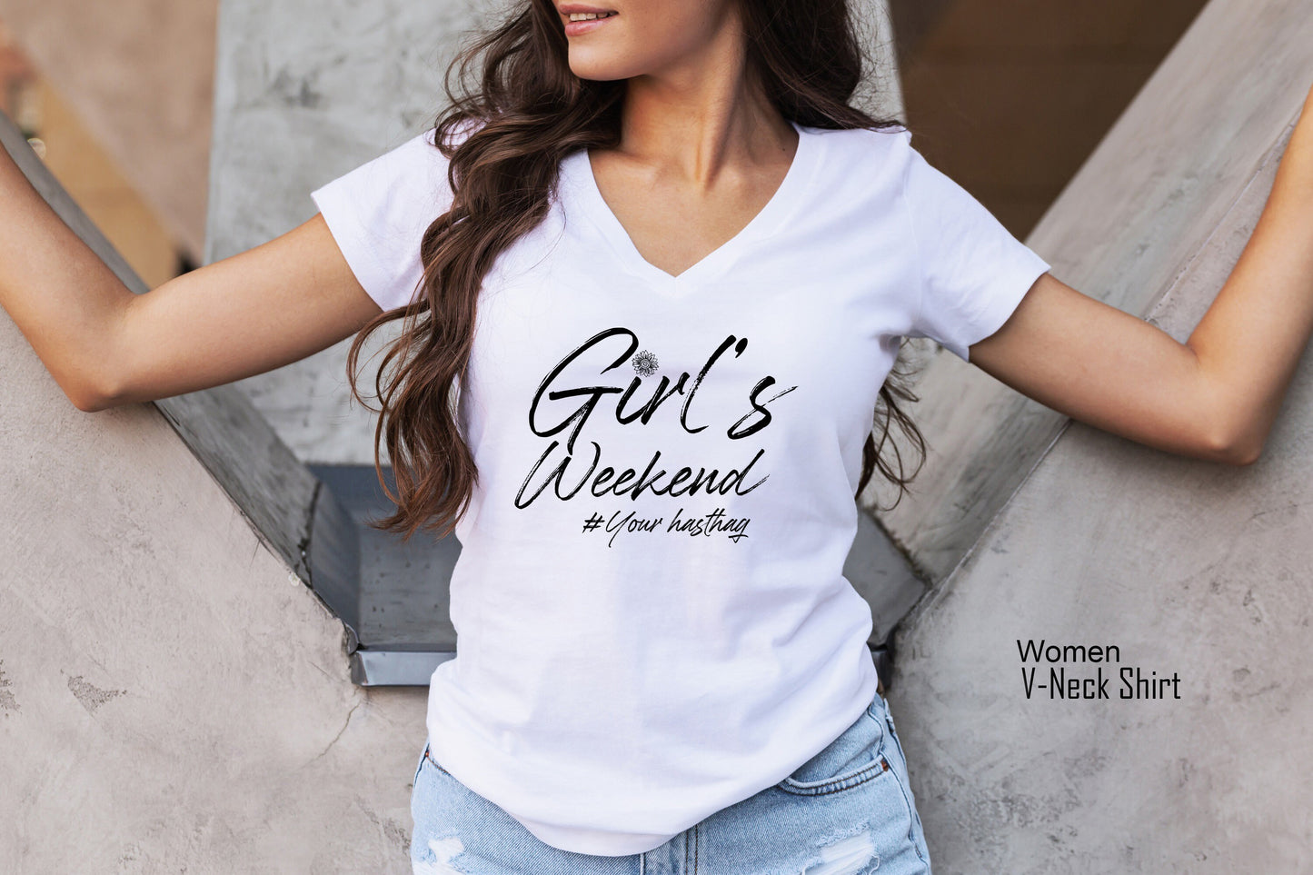Custom Girl's Weekend Tank Tops(Your Text/Hashtag),Girl's Trip 2022 Shirts,Vacation Tanks,Matching Friend Group Shirt,Girls Party Tee,C7068