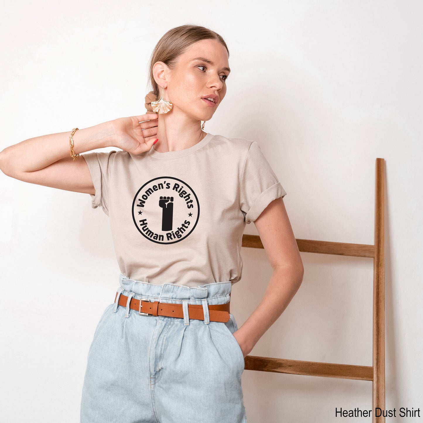 Women's Rights are Human Rights Shirt,Pro Choice Shirt,Feminist Racerback,Abortion Rights Shirt ,Human Rights Shirt, C7125