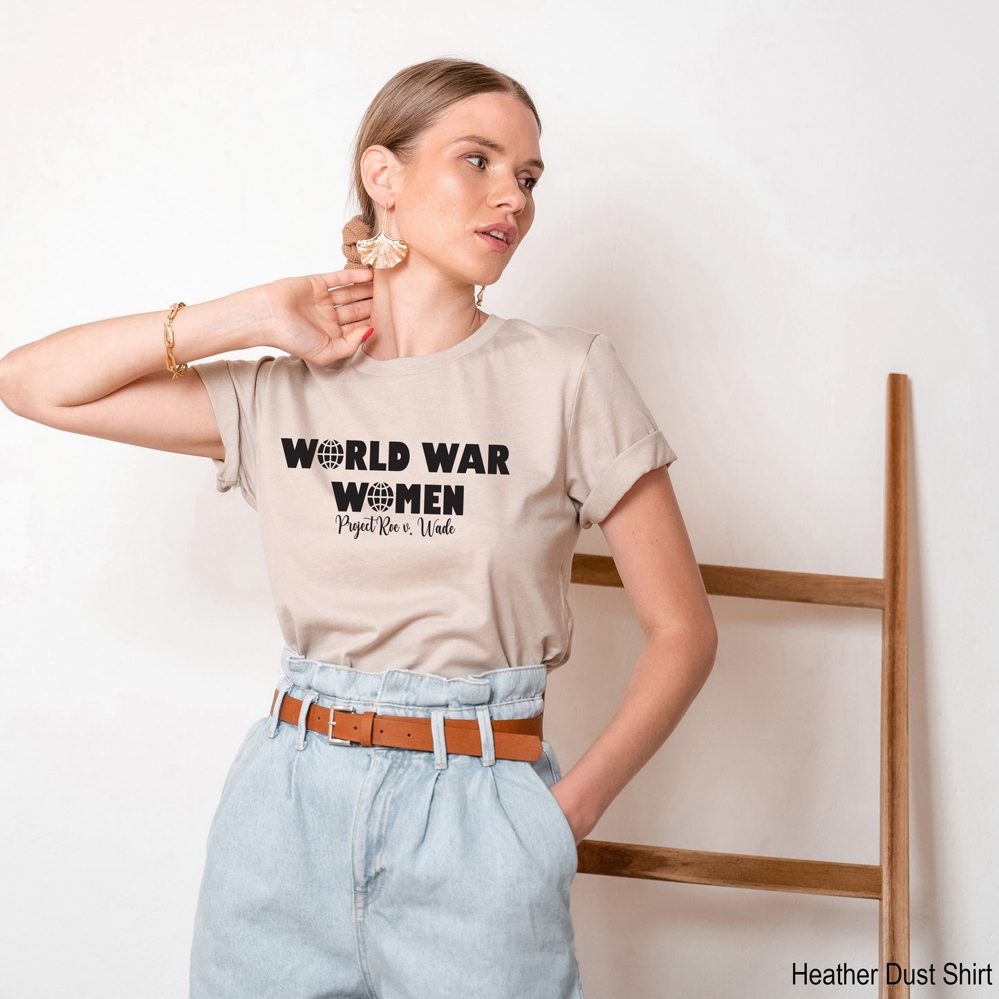 World War Women Shirt,Feminist Racerback, Womens Right Tanktop, Roe v Wade, Pro Choice Shirt, Pro Choice, My Body My Choice, C7128