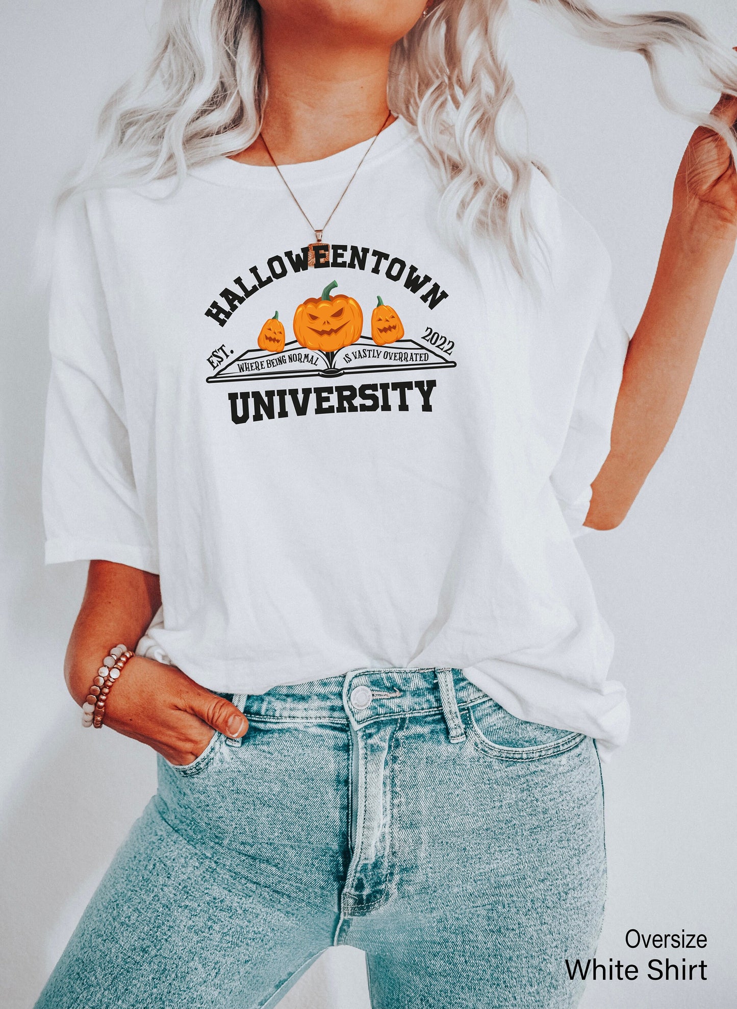 Halloweentown School Sweatshirts,Halloween Sweatshirts, Halloweentown University Hoodie, Funny Fall Sweatshirts, Fall Sweatshirts,C7051