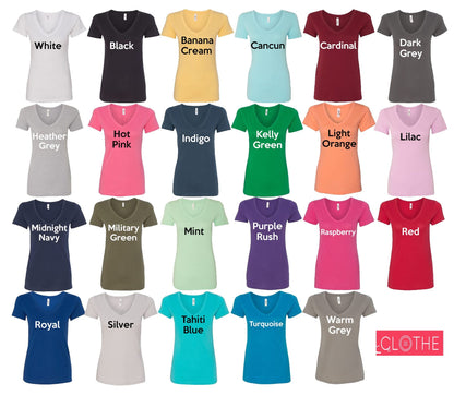 Custom V-Neck Shirt, Women V- Neck Shirt, Soft and Comfy, Customize Unisex Fit Crew Neck Tee, Ladies Custom Shirt, Personalized Shirt,C7081