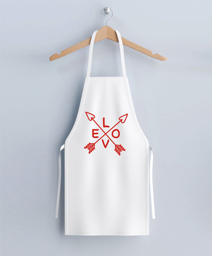 Love Apron, Valentine’s Day Apron, Cooking Gifts,  Valentine's Day, Birthday Gift, Baking Apron, Clothe Design, C5565