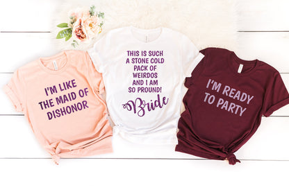 Bachelorette Party Shirts, Bachelorette Tee, Bridal Party Shirts, Wedding Shirt, Movie theme bachelorette shirt, Bridal party shirts C5855