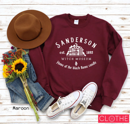 Sanderson Witch Museum Hoodie,Trendy Halloween 2022 Sweatshirt,Happy Halloween Kids Shirt,Women Halloween Witches,Halloween Party Tee,C5407