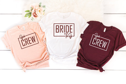 Custom Bride Shirt,Customized Bride To Be Sweatshirt,Crew To Be Shirt,Wifey Shirts,Honeymoon Shirts, Bridal Gift, Married Sweatshirt, C6019