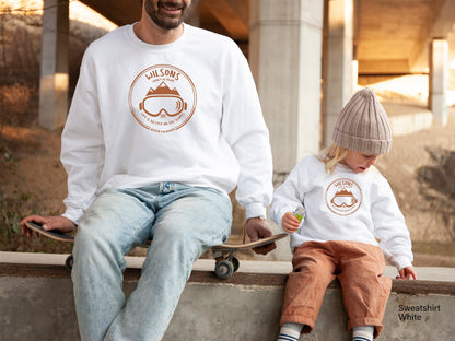 Custom Ski Sweatshirt,Family Ski Trip Sweatshirt,Personalized Ski Trip shirt,Custom Family Snowboard Sweatshirt,Youth Ski Sweatshirt,C5950