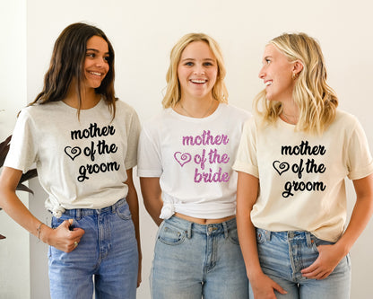 Mother of the Groom Shirt , Mother of the Bride Shirts, Bachelorette Party Shirts, Bridal Gift, Married Sweatshirt, Bride Shirt C6021