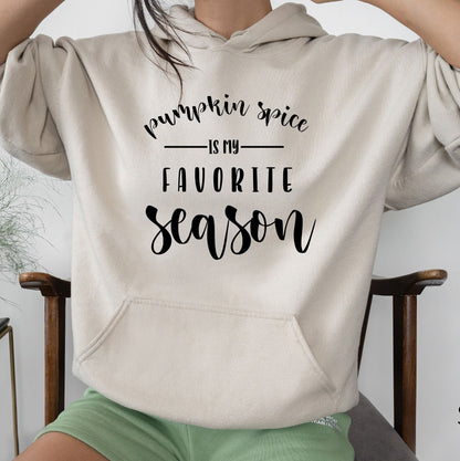 Pumpkin Spice Favorite Season Sweatshirt, Pumpkin Season Sweatshirt, Thankfull Sweatshirt, Thagnksgiving Shirts, Grateful Sweatshirt,C6090