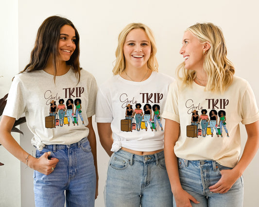 Girls Trip Airport Sweatshirt,Girls Trip 2021,Girls Party Tee,Girls Trip Airport Tshirt,Girls Vacation,Girls Weekend Trip,Vacay Mode,C5887