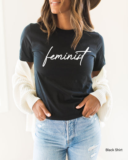 Feminist Shirt,Minimal Feminist Tank Tops,Cool Feminist Tanks,Feminist Shirt For Women,Feminist Slogan Racerback,Trendy Feminist Tees,C5410