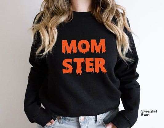 Momster Sweatshirt, Dadcula Sweatshirt,Dad Halloween Shirt,Halloween Tshirt,Trick or Treat Shirt,Fall Tee Shirt, Mom Halloween Monster,C6151